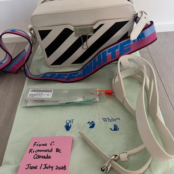 OFF-WHITE Binder Diag Camera Shoulder Bag - Picture 11 of 11
